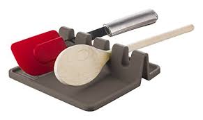 Kuchenutensilienhalter aus Silikon - grau